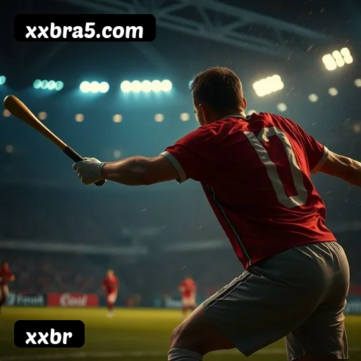 App xxbr para iOS e Android — interface mobile, login biométrico e PIX integrado
